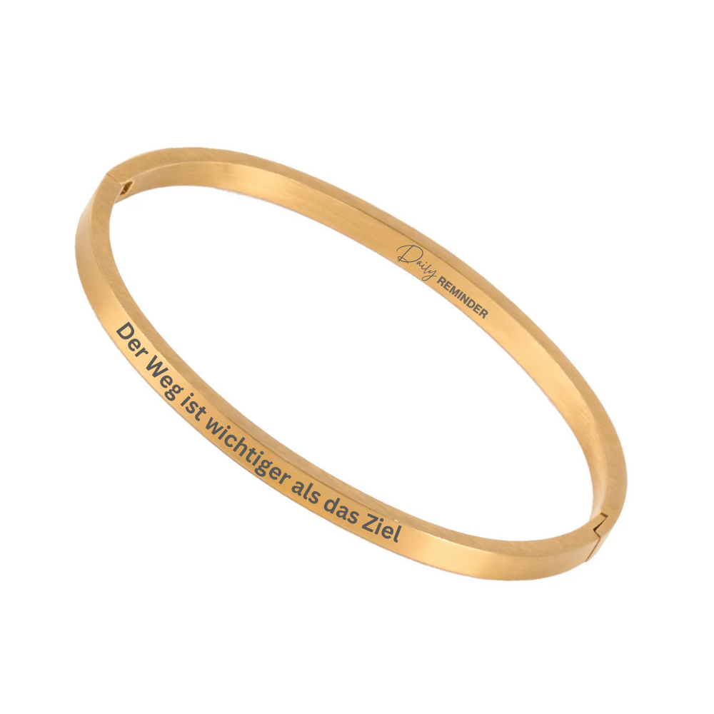 Armband „Der Weg ist wichtiger als das Ziel“