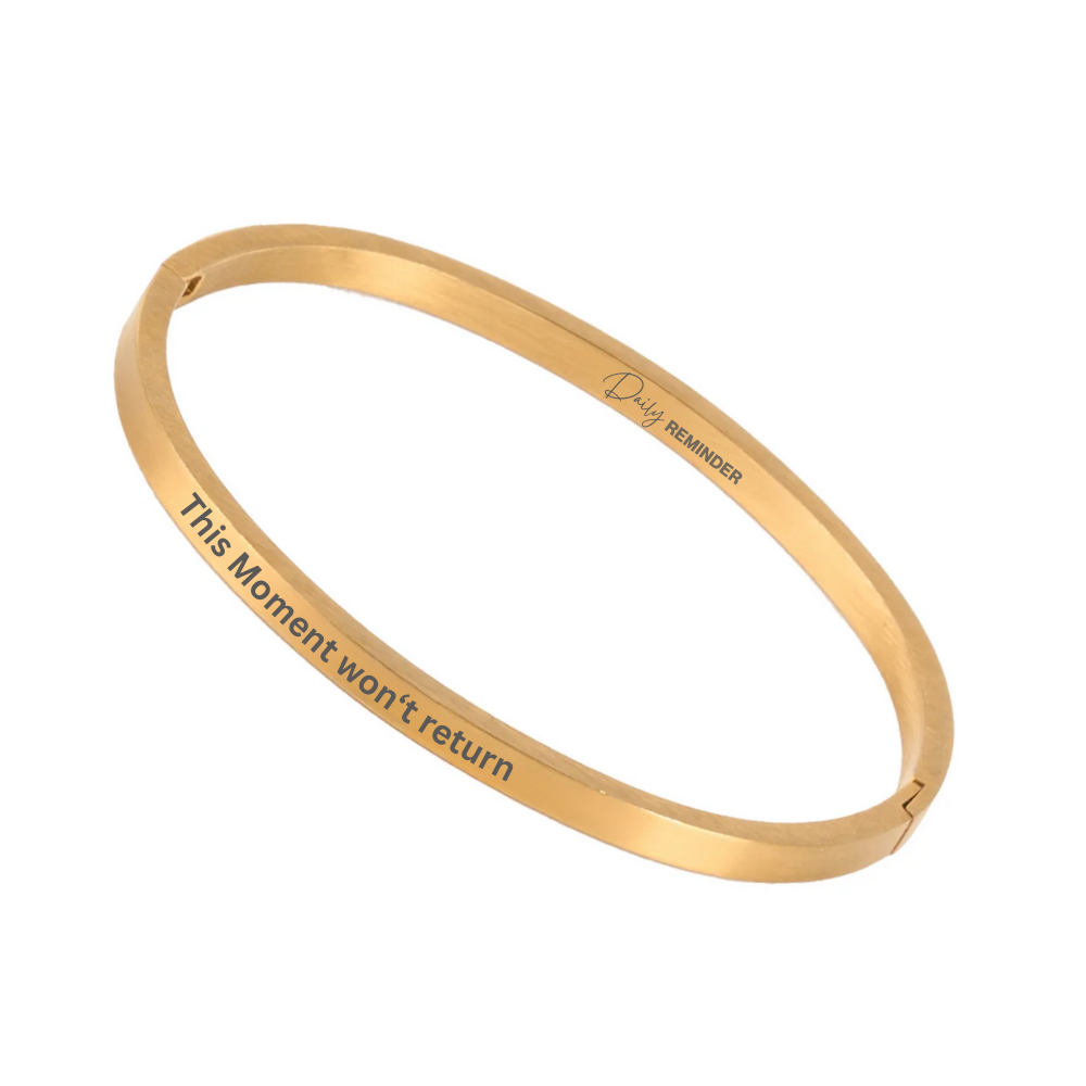 Armband „This Moment won‘t return “