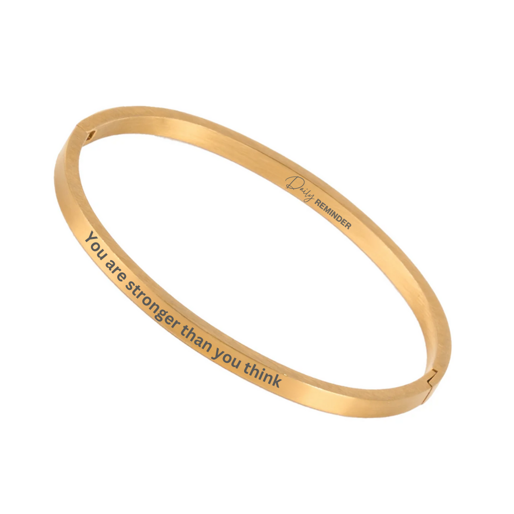 Armband „You are stronger than you think“